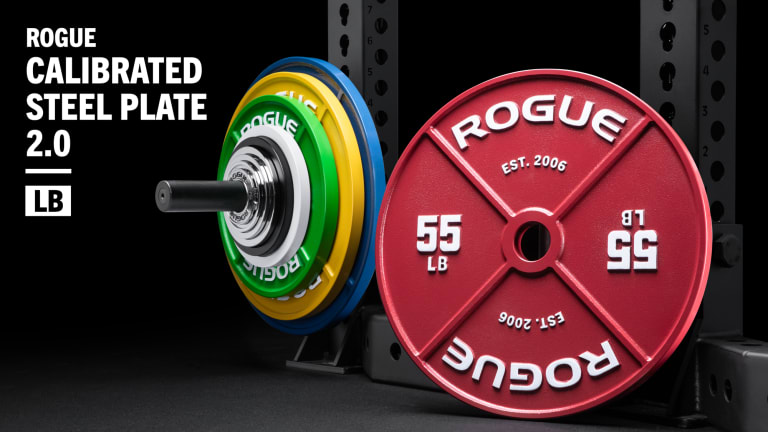 Rogue Calibrated LB Steel Plates | Rogue Fitness